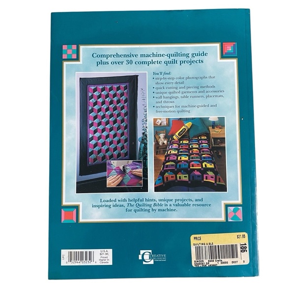 SINGER The Quilting Bible 30 Complete Quilt Projects Instruction soft cover book - Picture 2 of 16